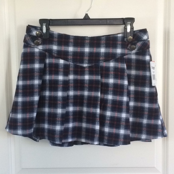 Classic Dresses & Skirts - (NWT) Navy Plaid Skirt *Free with $25 purchase